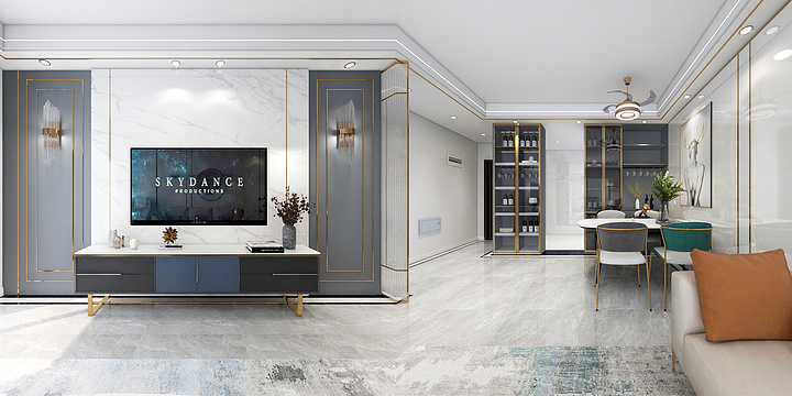 木瑾装饰设计-玉明庄园-装修设计方案