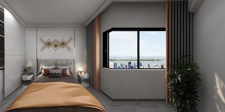 思家设计-瑞和园89.50㎡B户型3室2厅1卫-装修设计方案