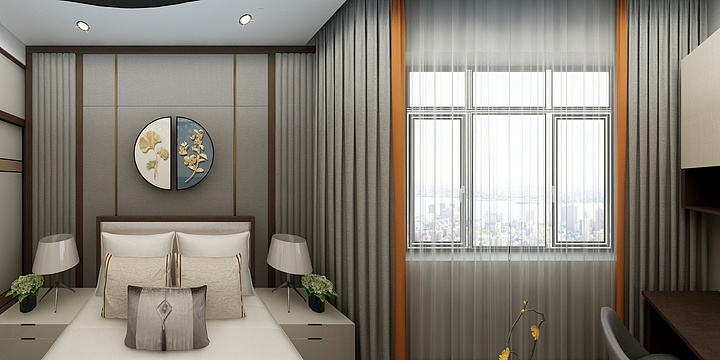 F-Y一叶知秋-八建庄园-装修设计方案