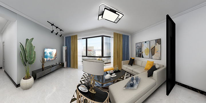 设计师杨硕-嘉诚南岸黄哥-装修设计方案