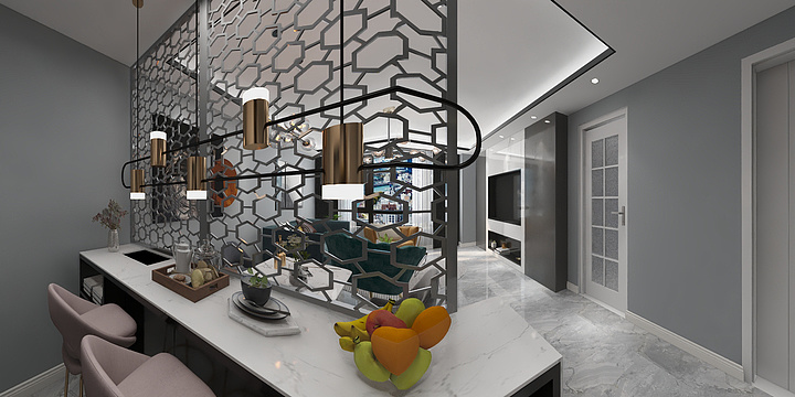 品质设计改变生活-富力五期94㎡-装修设计方案