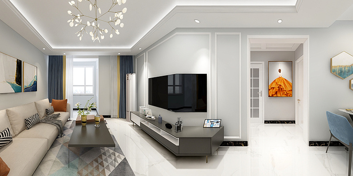 肖雷平-邢家务-通透两居-装修设计方案