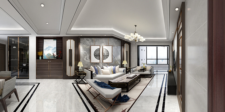 SHICHUHAN-新中式|泰和苑13-705-装修设计方案