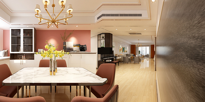 Zou先森-轻奢180㎡-装修设计方案