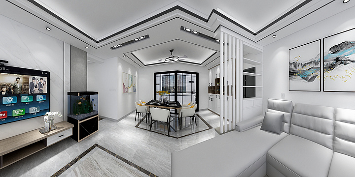 设计师左武-天一家园8栋2单元文总雅居-装修设计方案