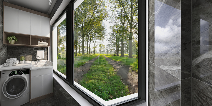 柏创设计有限公司-长沙宁乡样板间1-装修设计方案