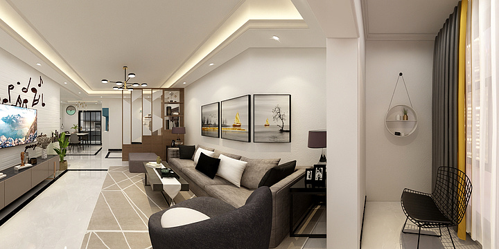 品诚装饰LY-花城警苑30栋马师-装修设计方案