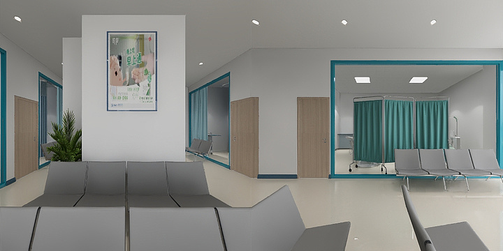 陈yue-诊所-装修设计方案