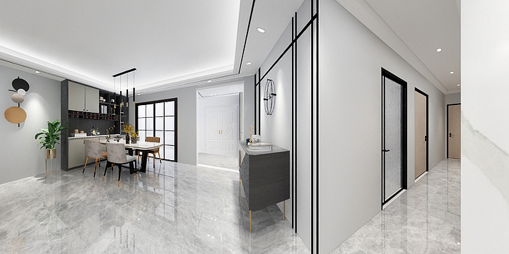 哈哈3333-财富世家12-01简欧-装修设计方案