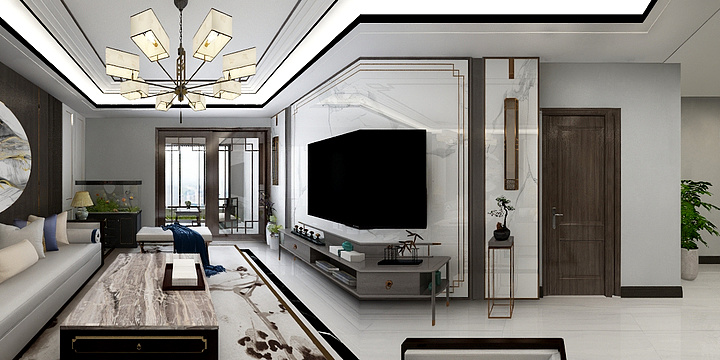 郭琳琳-九洲怡景湾-装修设计方案