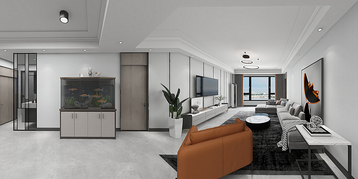 全案设计师雷悦-临潼长岛国际-装修设计方案