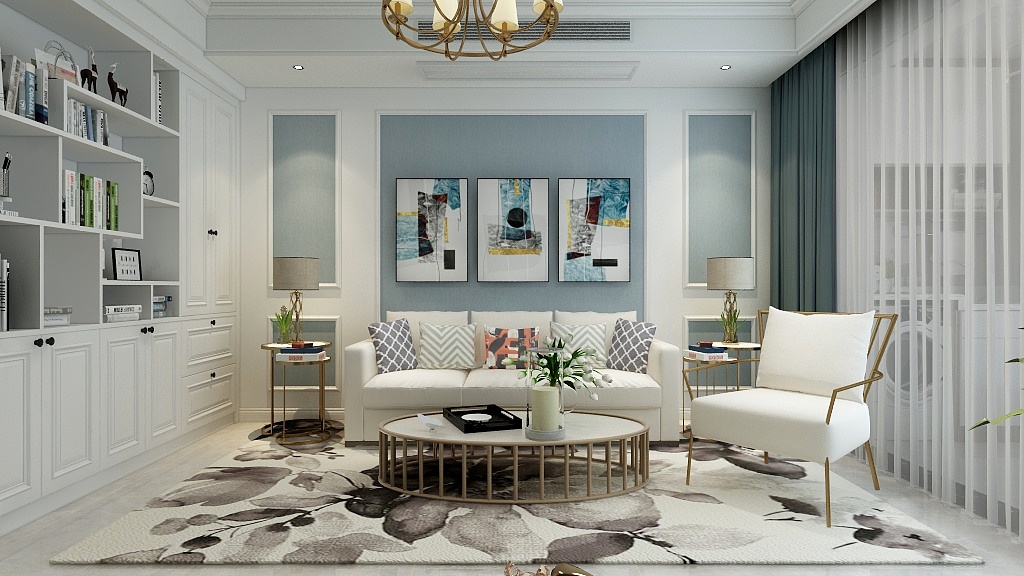 王程旭-简欧三房-装修设计方案
