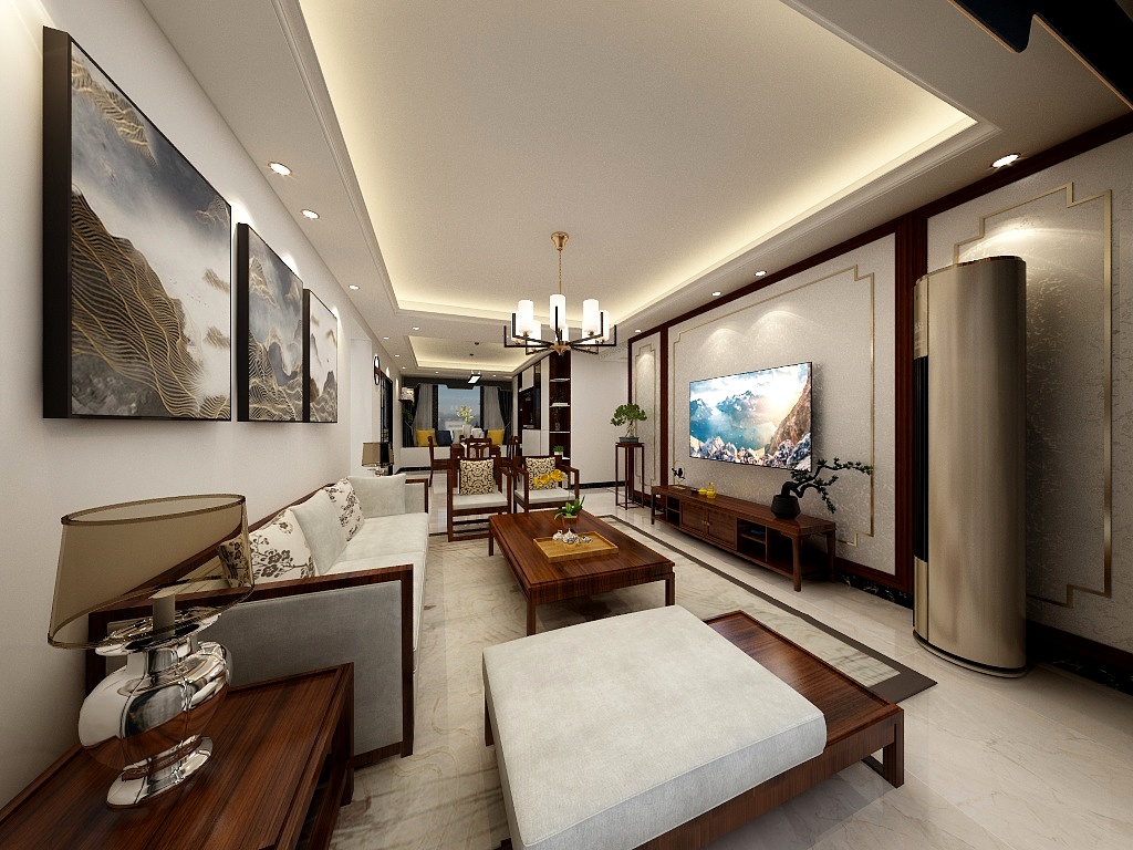 A装潢设计-星月彩虹13栋2901房何总雅居-装修设计方案