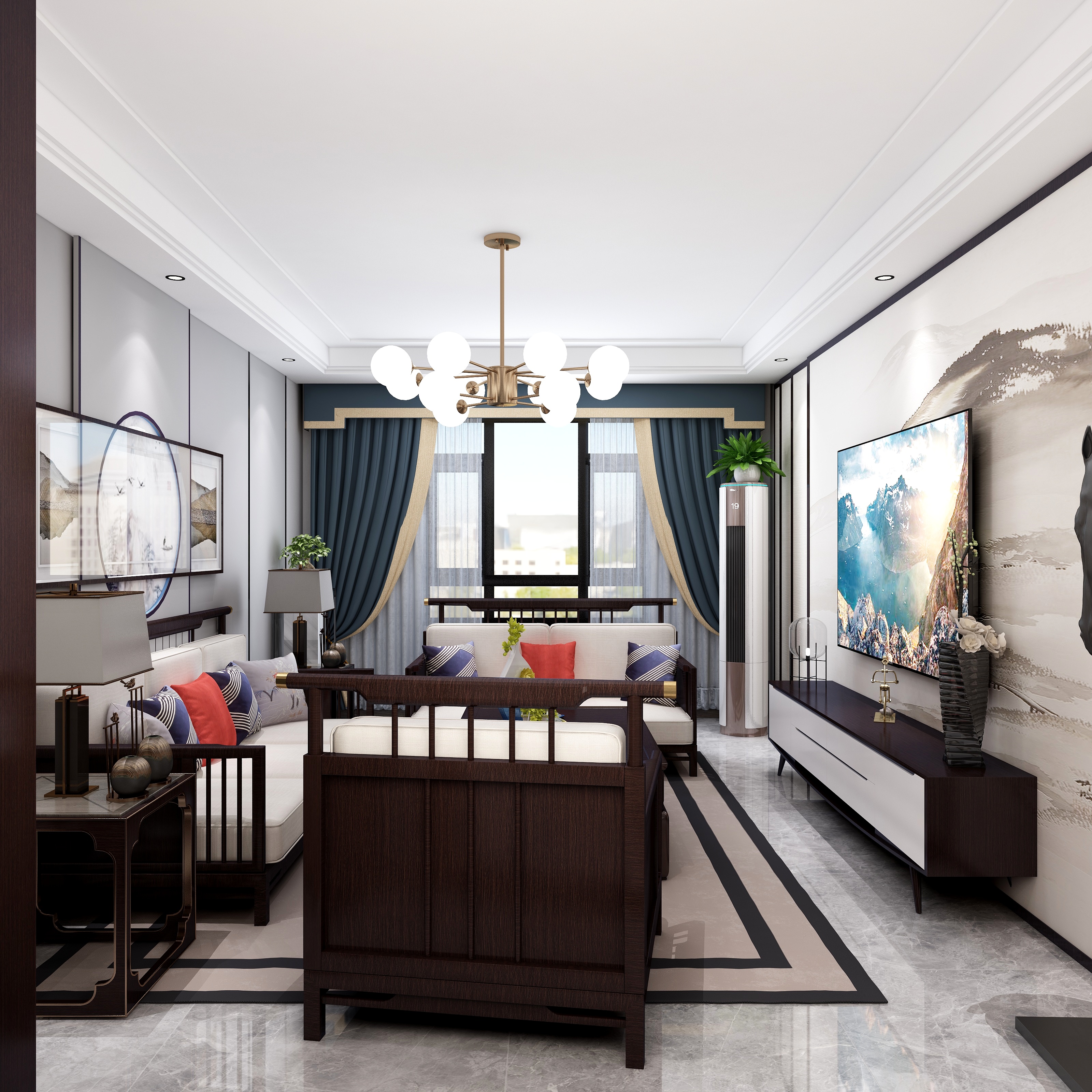 Rekkles丶-新中式装修效果图