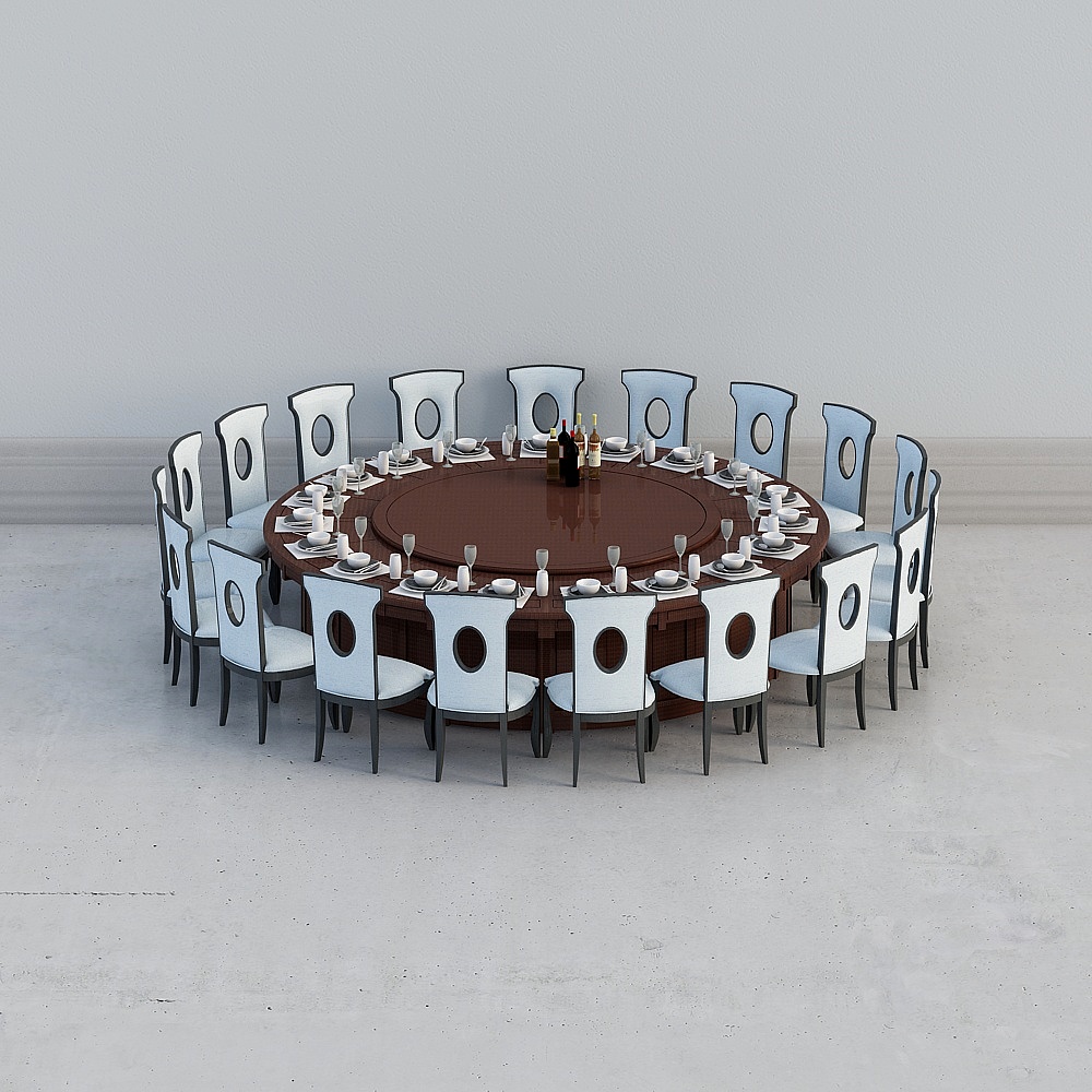 圆桌1113D模型