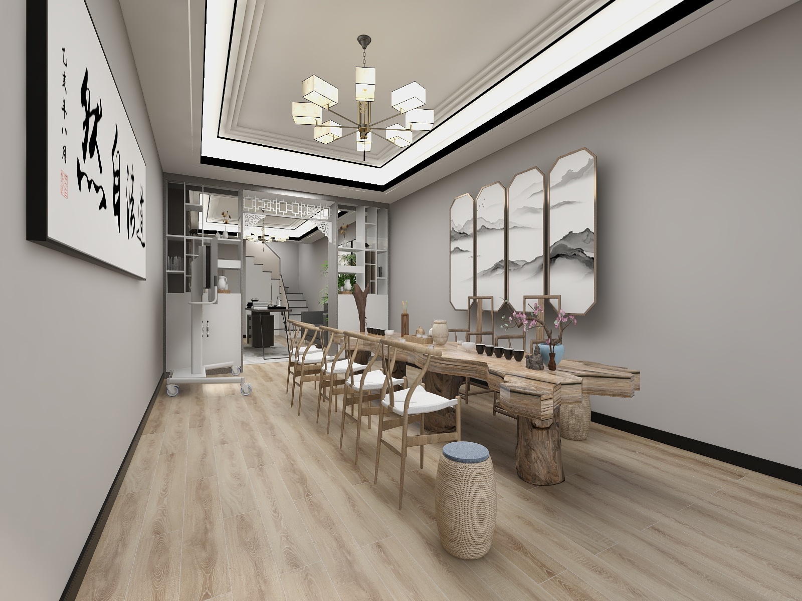 达膺装饰-【公装】办公空间-达膺装饰-装修设计方案