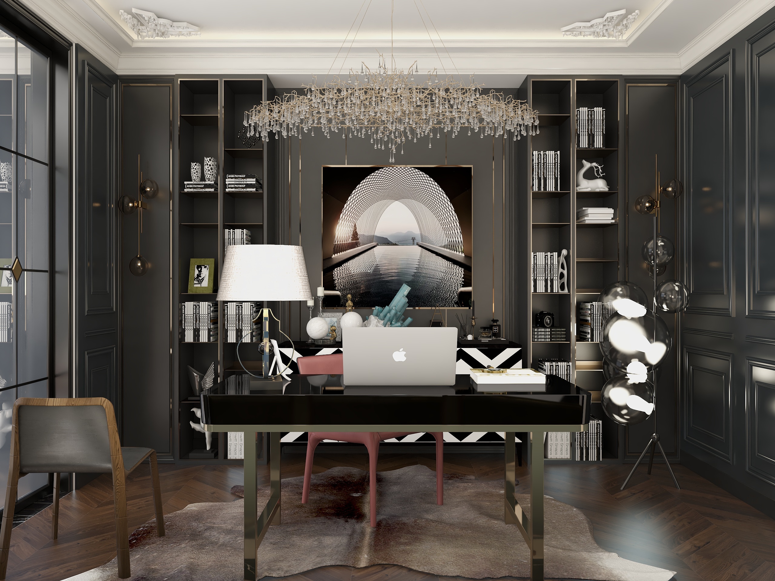 言色设计Lane-PURE装修效果图