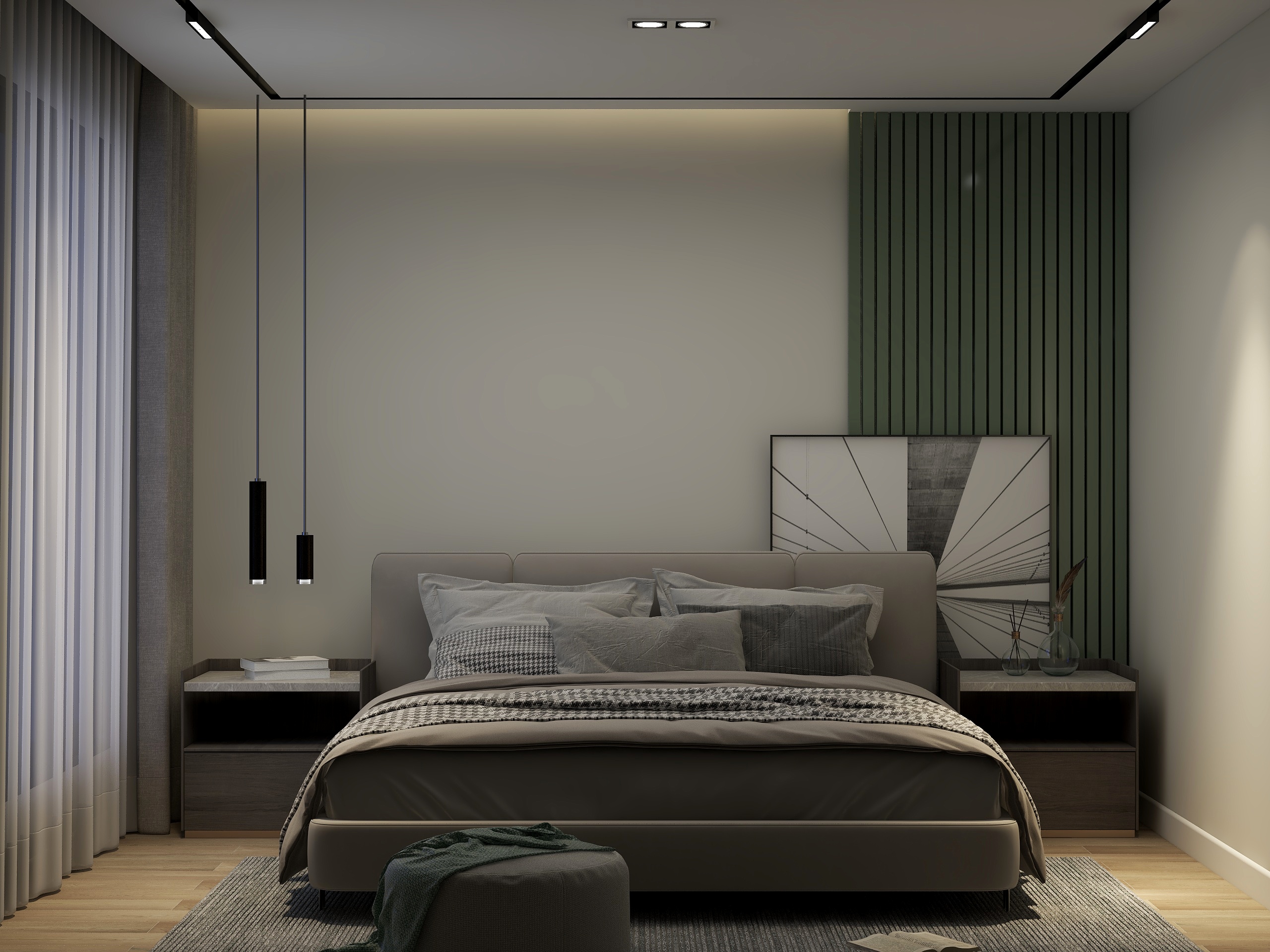 农民哲学家-卧室表现-装修设计方案