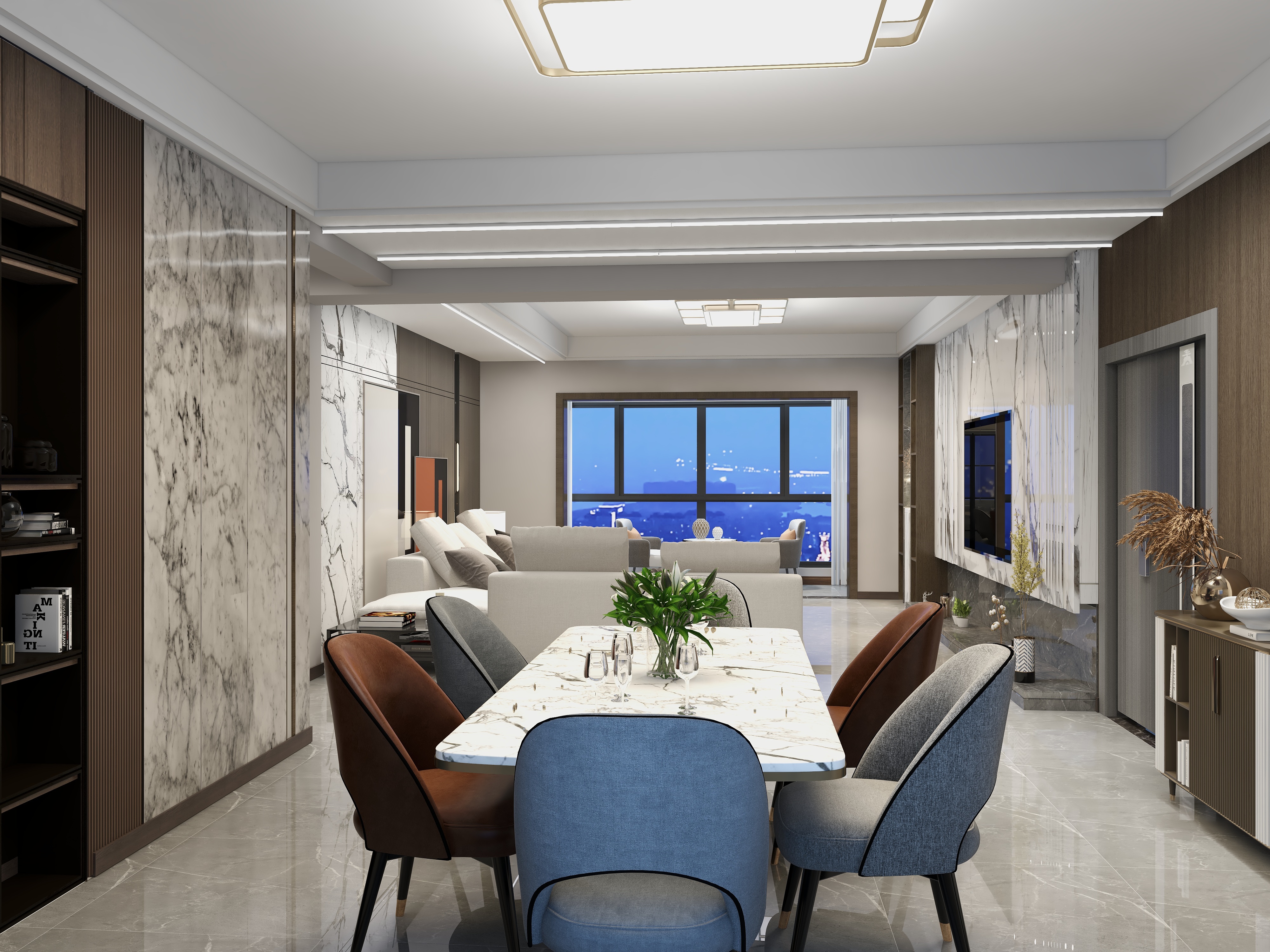 金牌装饰xezT-曙光小区180平米-装修设计方案