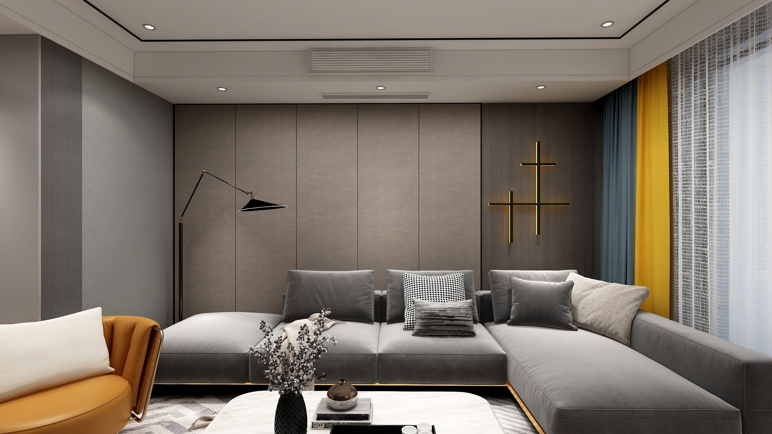 洛阳莘之野装饰-开元壹号花园楼-装修设计方案