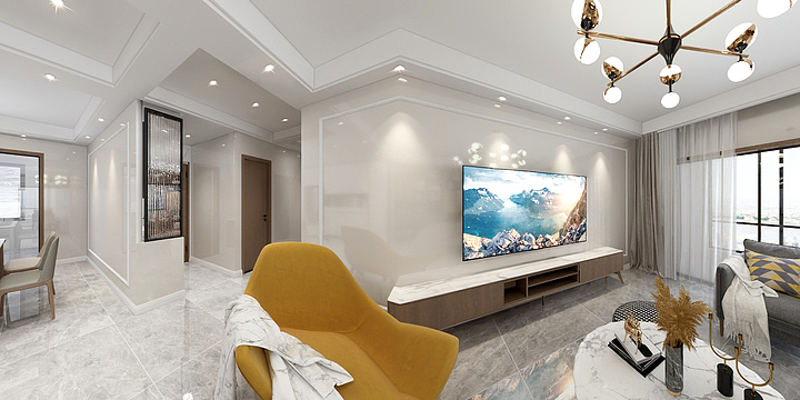 泗县洝家装饰-红星天铂-装修设计方案