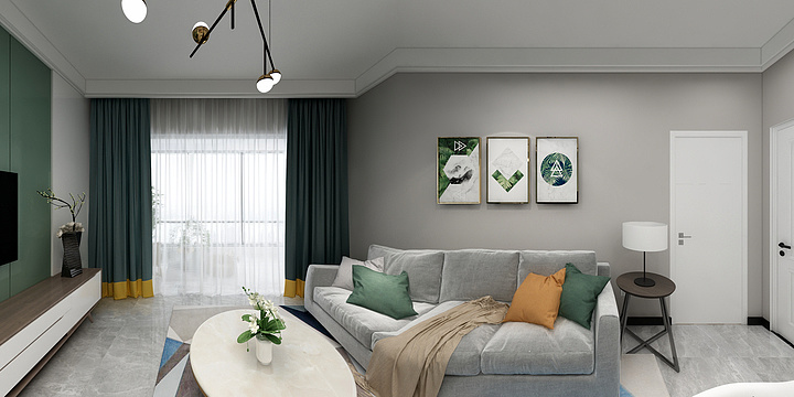 梦醒翩跹-楚琪2-装修设计方案