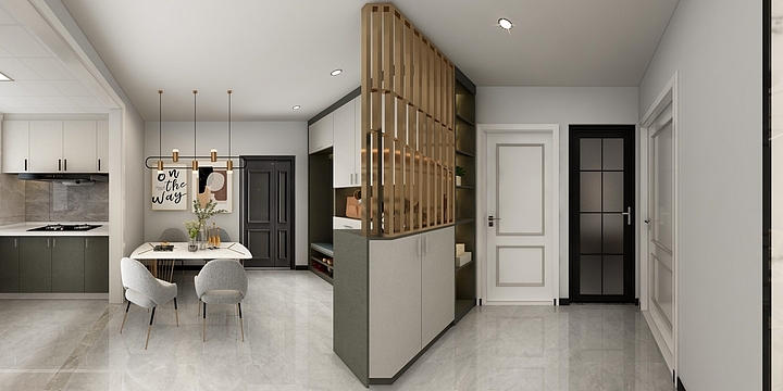 百得胜实木定制馆-克洛丝-芷金城20栋1502-装修设计方案