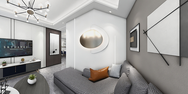 夏青-80平-简-装修设计方案