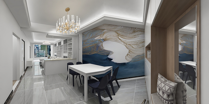 金健WTS-白色浪漫-装修设计方案