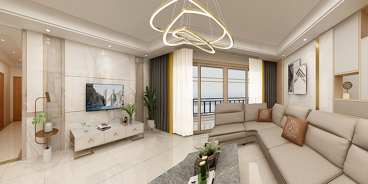 览千山渡万水-沙湖绿洲12-装修设计方案