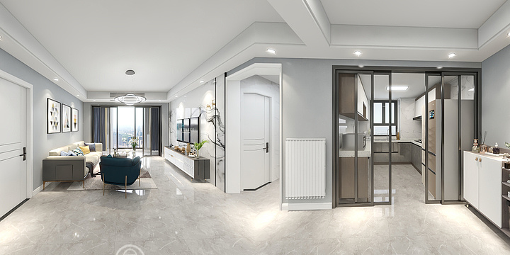 被遗忘的时空-世纪名园北苑14#1603-装修设计方案