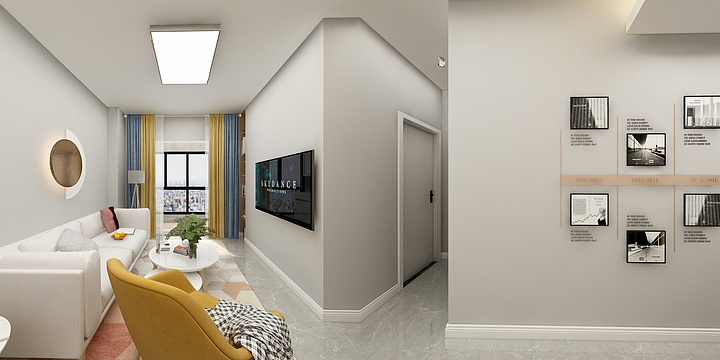 设计师陈炳-亿利城2#1602-装修设计方案