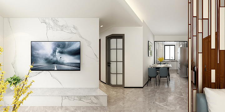 设计N-东方盛世3室2厅2卫3阳台-装修设计方案