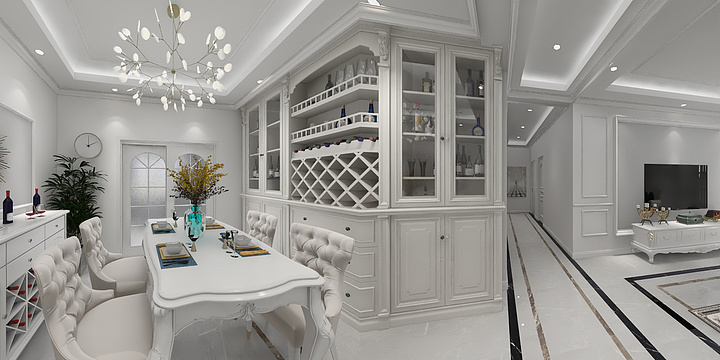 憧憬不在憧憬-泰晤士公馆178m²欧式-装修设计方案