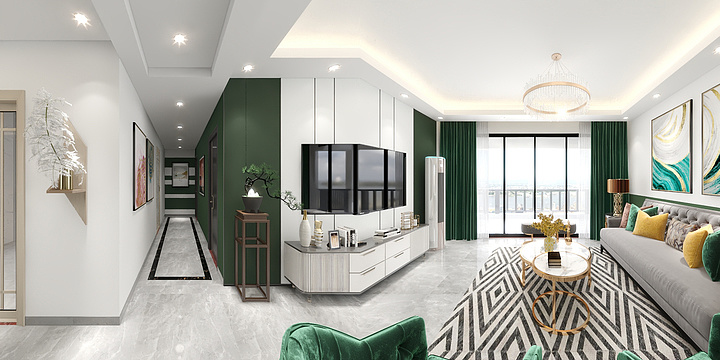 TeWill-滨江府黄姐雅居-装修设计方案