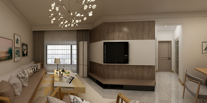 洛辰装饰设计师骆秋-东林道--97-装修设计方案