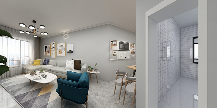 魏雨诗15881138815-四季豪庭简约风格-装修设计方案