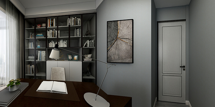 何丹丶-翰林阁新中式-装修设计方案