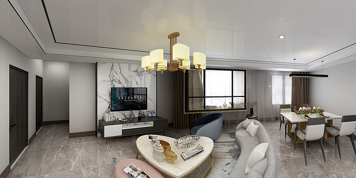 李峰CiZA-轩苑姜源华府-装修设计方案