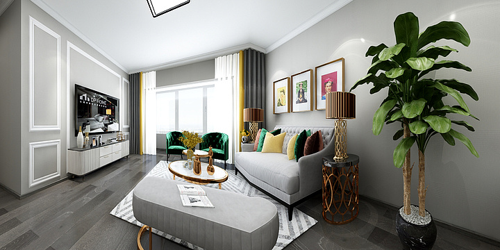 3D云设ptcj-山语城-装修设计方案