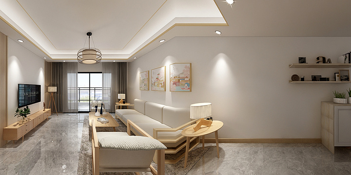 无限空间站-现代原木风-装修设计方案