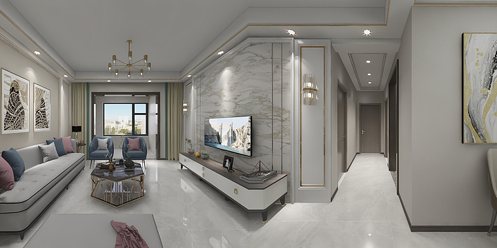 叁慕设计I诗尼曼整家定制-中环城 - 2-副本-装修设计方案