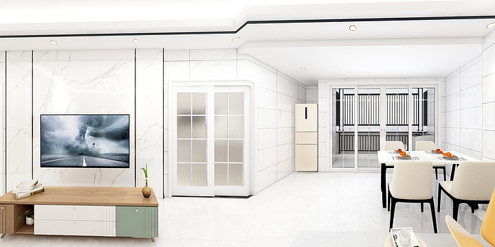 思誉装饰袁小姐-玉兰花园17栋4A-装修设计方案