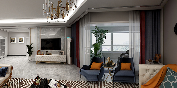 王nengneng-赵姐雅居-装修设计方案