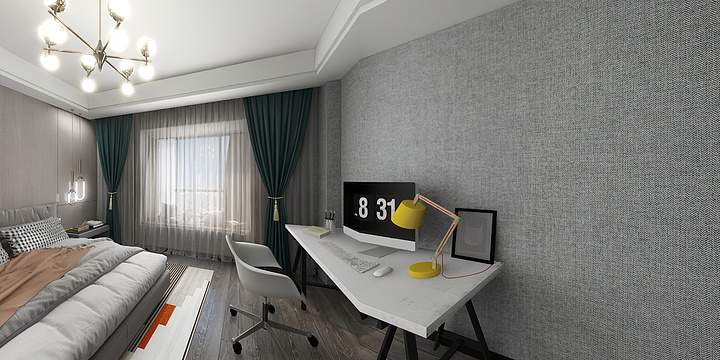 设计师涂建雄-五一家园-装修设计方案