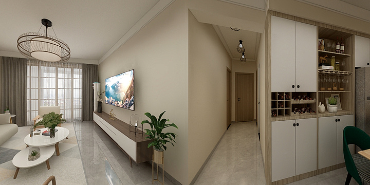 KK先生KK-银月弯—B2栋1502-副本-副本-装修设计方案