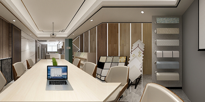 C17G42-百创装饰展厅-装修设计方案