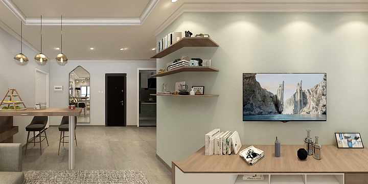 欣帝大人-首创国际-装修设计方案