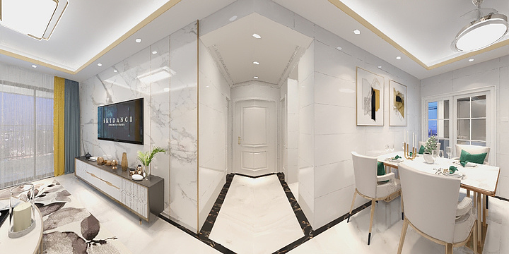 居泰装饰设计-纳帕溪谷2期4-1704梁先生雅居-装修设计方案