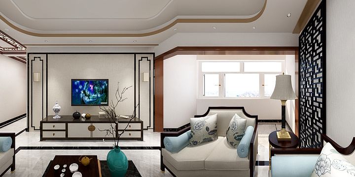 幸运花装饰-郑西理想明家-装修设计方案